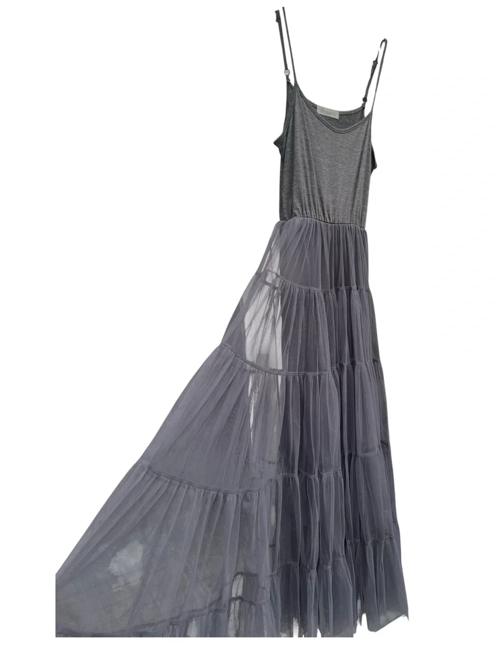 O2 Collection Layered Tulle Maxi Dress | Cottagecore | Whimsy Goth - Picture 5 of 10
